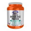 TERAZ Foods Sports Nutrition, Sprouted Brown Rice Protein, 80% Protein, Neochutený prášok, 2-libra