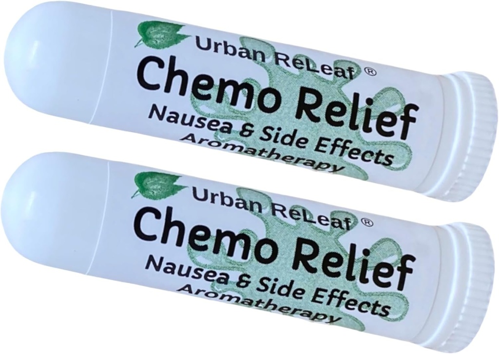 Urban ReLeaf Set 2 Chemo Relief & Vedľajšie účinky Aromaterapia Inhalátory! 100% Natural Essential Oils, Made Fresh v USA