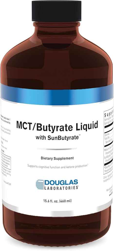Douglas Laboratories MCT/Butyrate Liquid sunButyrate 