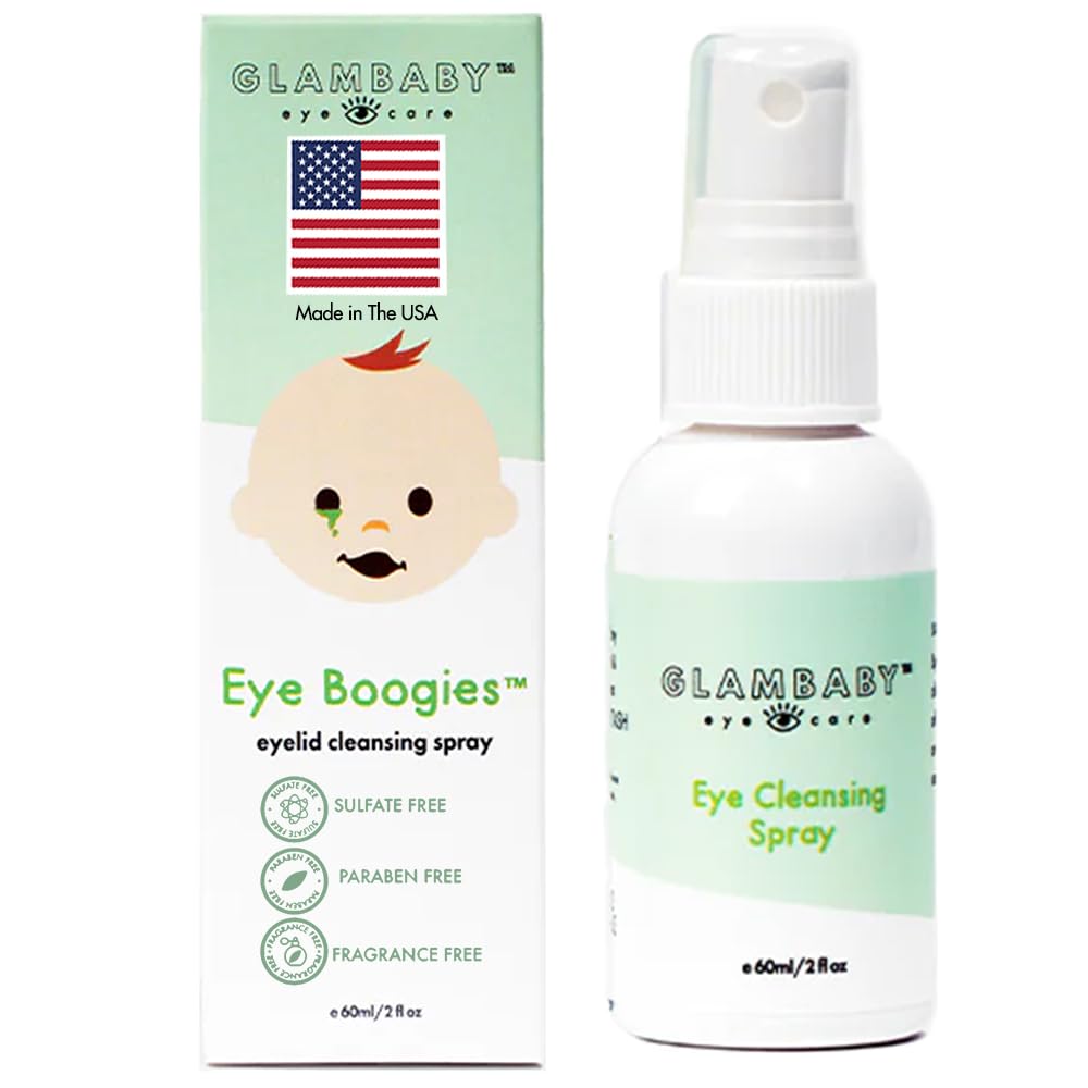 GlamBaby starostlivosť o oči - oko BoogiesTM čistenie viečok sprej 