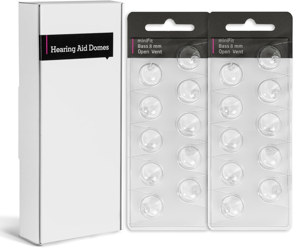 Sluchová pomôcka Domes pre oticon minifit bas 8mm Open Vent
