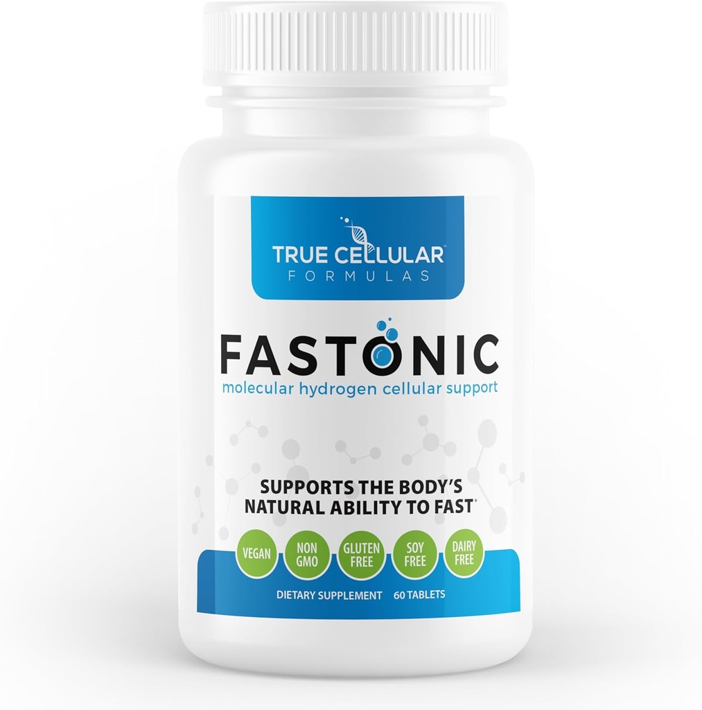 Fastonický molekulárny vodík Supplement-Elite Level of H2-60 Servings (60 tabliet) Non GMO,Gluten Free,Soy Free Forsting Free Forsting,Ilepšie kognitívne funkcie,Skin Health