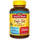 Nature Made Omega 3 Fish Oil Supplements, 550mg per Serving, Fish Oil Omega 3 Doplnky ako Ethyl Esters pre zdravú podporu srdca, 300 Softgels, 100 Day Supply