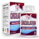 Vein & Leg Circulation Supplement (All-in-1) Zdravie Podpora s 8 Aktívne zložky 