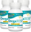 SEVERNÁ AMERICKÁ HERB & SPICE OregaResp P73-60 Softgels - Balenie 3 - Supports Immune & Respiratory Health - Multiple Spice Oil Complex with Oreganol P73 Oregano Oil - Non-GMO - 90 Total Servings