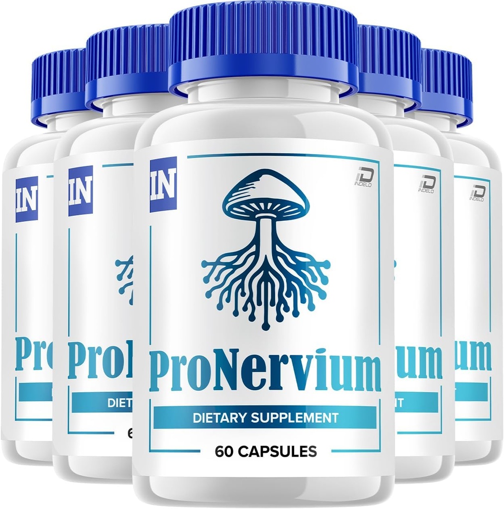 Pronervium Nerve Health Support Pills, Pronervium Recenzie, Pronervium Nootropic Advanced Formula, Pronervium All Natural Focus Supplement, Pronervium Brain Support Recenzia (5 balenia - 300 kapsúl)