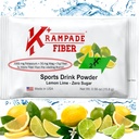 Krampade Fiber Supplement Elektrolytes Powder - 9g Prebiotické Fiber + 2000mg Draslík Supplement + Horčík 