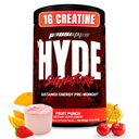 PROSUPPS Mr Hyde Signature Pre Workout Powder with Creatin, Beta Alanine & Caffeine - Performance, Energy & Endurance - Clean Fitness & Gym Supplements for Men & Women (Fruit Punch, 60 Servings)