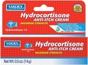 Lucky Super Soft Hydrokortizón, Anti-Itch Creme, 0.5 Ounce