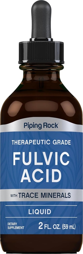 Piping Rock Liquid Fulvic Acid Drops 2 fl oz 