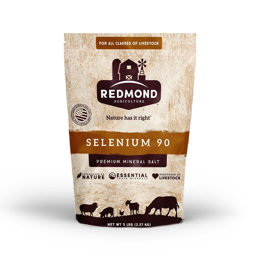 Redmond Agriculture Selénium 90 Premium Minerálna soľ