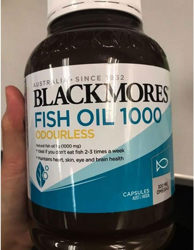 Blackmores Odourless Fish Oil 1000 60 Kapsule. (Honest Succeed)