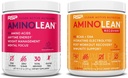 RSP NUTRITION AminoLean pre cvičenie energie (Ovocie Punch 30 slúži) s AminoLean zotavenie post cvičenie Boost (Blood Orange 30 slúži)