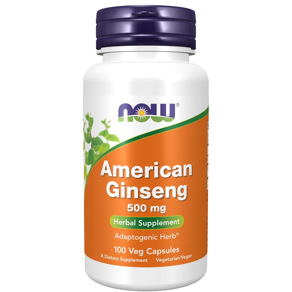 Teraz Foods Supplements, American Ginseng (Panax chinquefolius) 500 mg, Bylinné doplnky, 100 Veg Kapsule