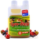 Synflexné tekuté Glukozamín Pôvodná formula - Chondroitín, vitamíny, minerály - Doplnky k nápoju pre mužov a ženy, pomáha podporovať Spoločné a Kartilage zdravie - Berry Flavor, 32 Day Supply