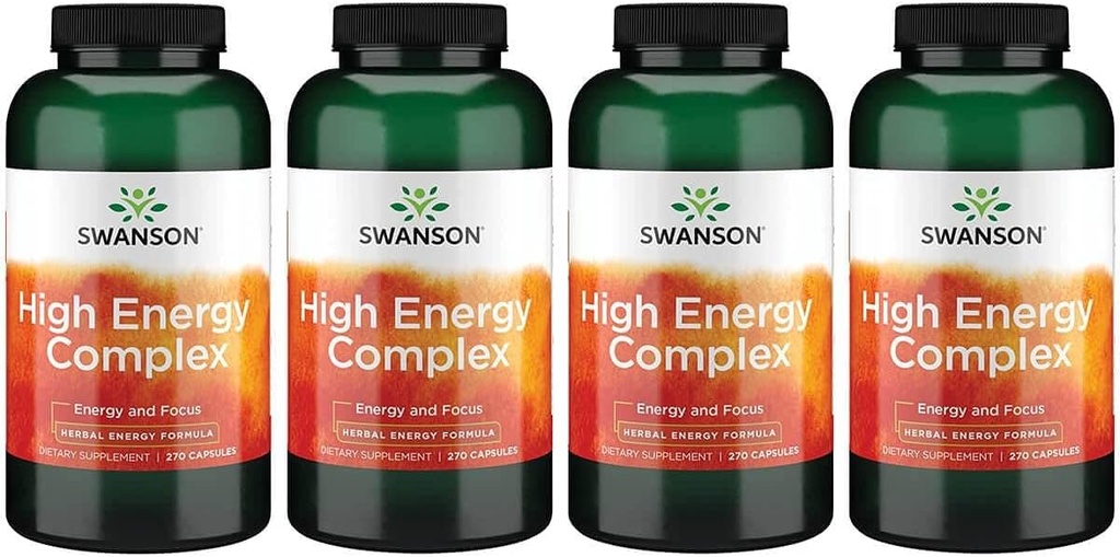 Swanson Ultra High Energy Complex 270 kapsúl (Pack of 4)
