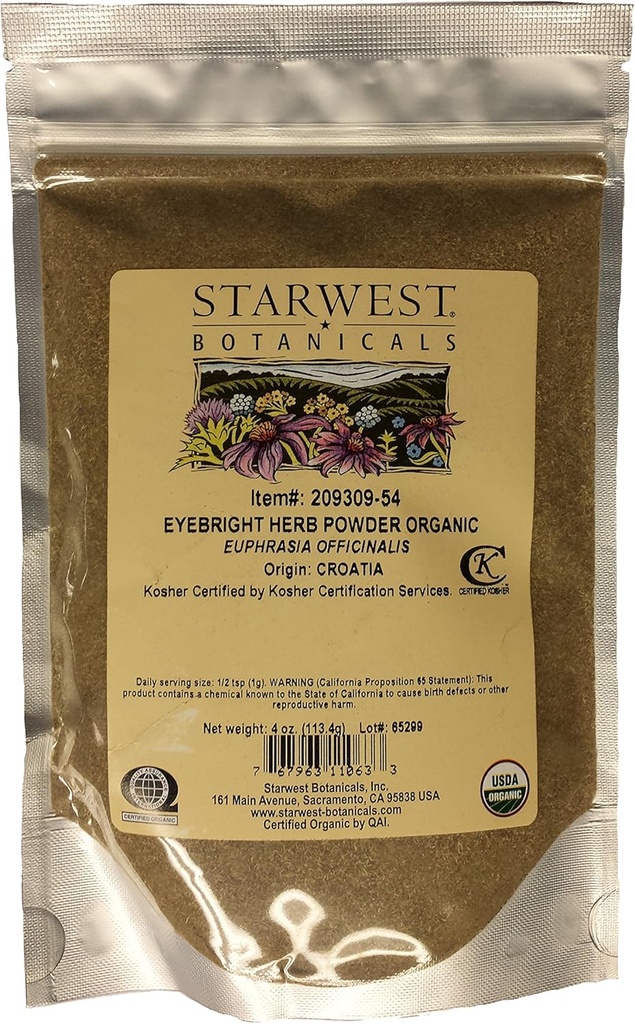 Herbový prášok Og - 4 Oz, (Starwest Botanicals)