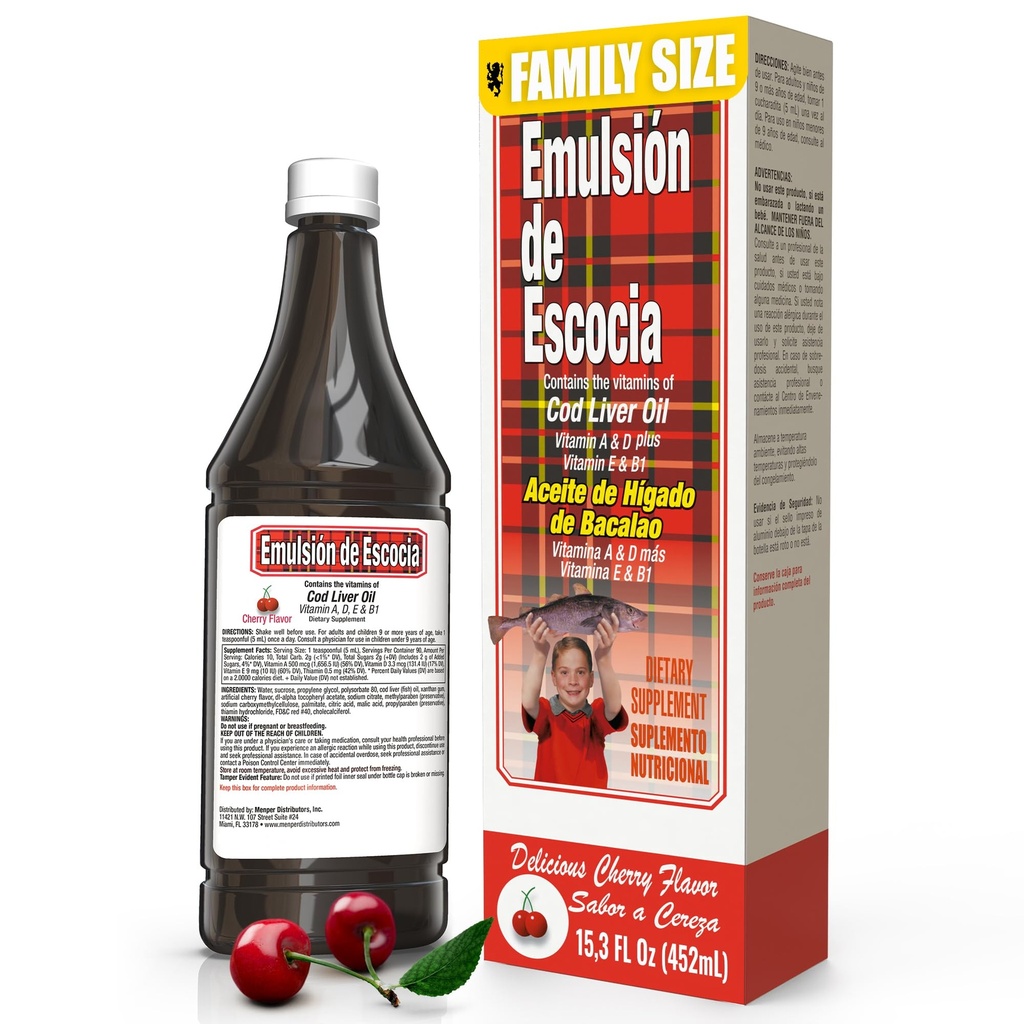 Emulsión de Escocia s cod Liver Oil 