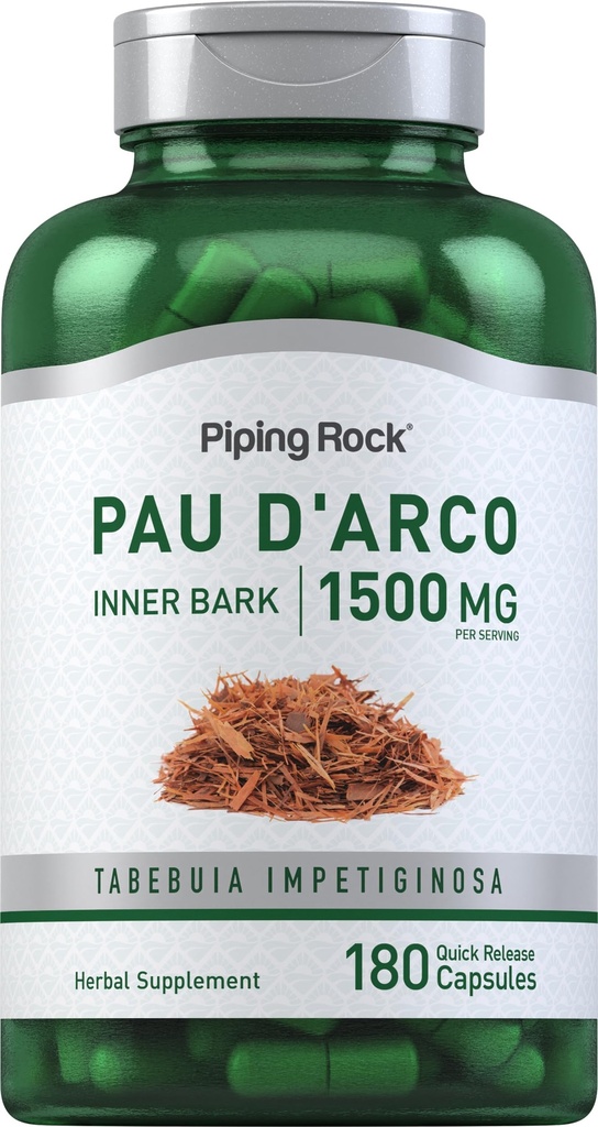 Piping Rock PAU D'Arco Kapsule 