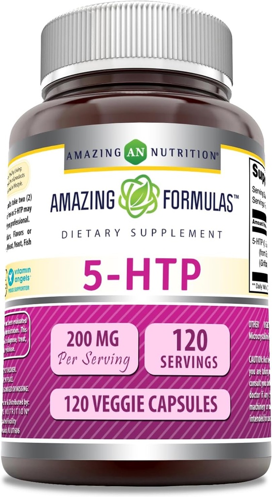Amazing Formules 5-HTP (L-5-Hydroxytryptofán) Supplement 