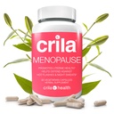 Crila Zdravie Menopauza Doplnky pre ženy - 60 Ct. I Nočné potenie a horúce riasy Menopauza Relief pre ženy bez estrogénu, Prírodné zložky, Znížiť nálady Swings, Únava a Bloating *