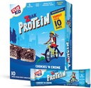 CLIF KID ZBAR - Proteínové Granola Bary - Cookies and Creme Flavor - Non-GMO - Organic - Lunch Box Snacks (1,27 Ounce Energy Bars, 10 gróf)