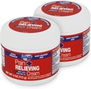 Blue Goo Maximálna sila bolesť Relieding Cream - Hlboké kúrenie Rub pre chrbát / krku, športové svalovina / joint, Sprains, Bursitis, kmene - 2 balenia 4 oz, Vyrobené s 100% Pure Emu olej