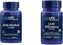 Life Extension Pečeň Zdravie Podpora Bundle s anti-Alcohol komplex a pečeň účinnosť vzorca