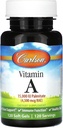 Carlson Labs Vitamín A Palmitát, 15000 IU, 120 Softgels