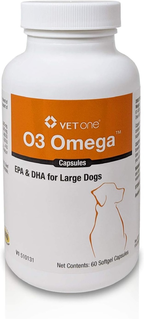 VetOne 03 Omega Soft Gel 60 Gróf Caps pre veľké psy