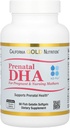 Kalifornia Gold Nutrition prenatálna DHA, Omega-3 mastné kyseliny DHA a EPA Plus cholín pre tehotné a dojčiace matky, 900 mg, 60 rybích želatíny Softgels (450 mg na mäkkýgel)