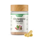 Snap Doplnky Cholesterol Zdravie - Prírodná podpora srdca, pečene, Tráviace a metabolické zdravie, 60 Vegetariánov Kapsule (30 Slúži, 1 mesiac dodávky)