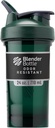 BlenderBottle Shaker Bottle Pro Series Perfektné pre Protein Shakes a Pre Cvičenie, 24-Ounce, Zelená