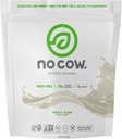 No Cow Vegan Protein Powder, Purely Plain, 26g Plant Based Protein, Recyclable Bag, Dairy Free, Soy Free, No Sugar Pridané, Keto Friendly, Gluten Free, Prirodzene Sweeted, Non GMO, Kosher, 1,74 libra