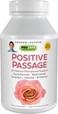 ANDREW LESSMAN Pozitívne Passage 180 Kapsule - Prírodné Menopauzálna podpora a vyváženie pre hladiny ženských hormónov. so Soy Isoflavones, Black Cohosh, Dong Quai, Damiana. Žiadne prídavné látky