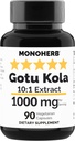 MONOHERB Gotu Kola Extract 1000 mg - 90 Vegetariánske kapsuly