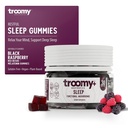 Troomy sleep Reishi + Melatonín veľké ochutnávka huby Gummy - podporuje pokojný spánok - čierna malina - 30 Počet