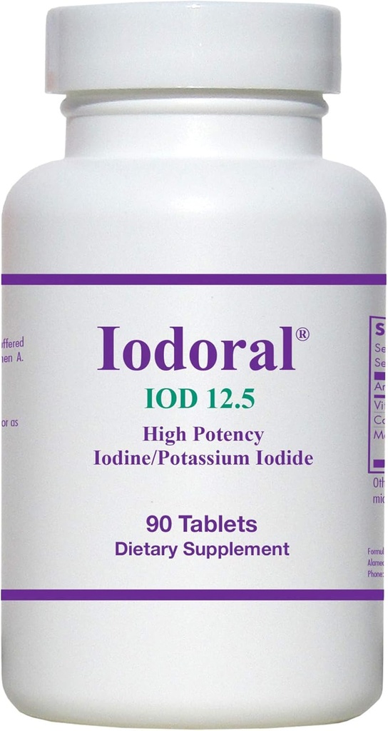 OPTIMOX Jodorálna vysoká potencia jódid draselný jodid Podpora štítnej žľazy doplnok