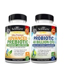 Advanced Prebiotické Gut zdravotné doplnky (2 mesiace dodávky) Plus 40 miliárd CFU Daily Probiotic Supplement (2 mesiace dodávky)