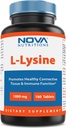 Nova Nutritions L-lyzín 1000 mg - 180 tabliet