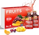 Super ovocná tekutá šťava - 30 Pouches Superfoods ovocie doplnok pre ženy, mužov a deti - Podpora energie, odolnosť, trávenie a metabolizmus - Vegan, 30 dní