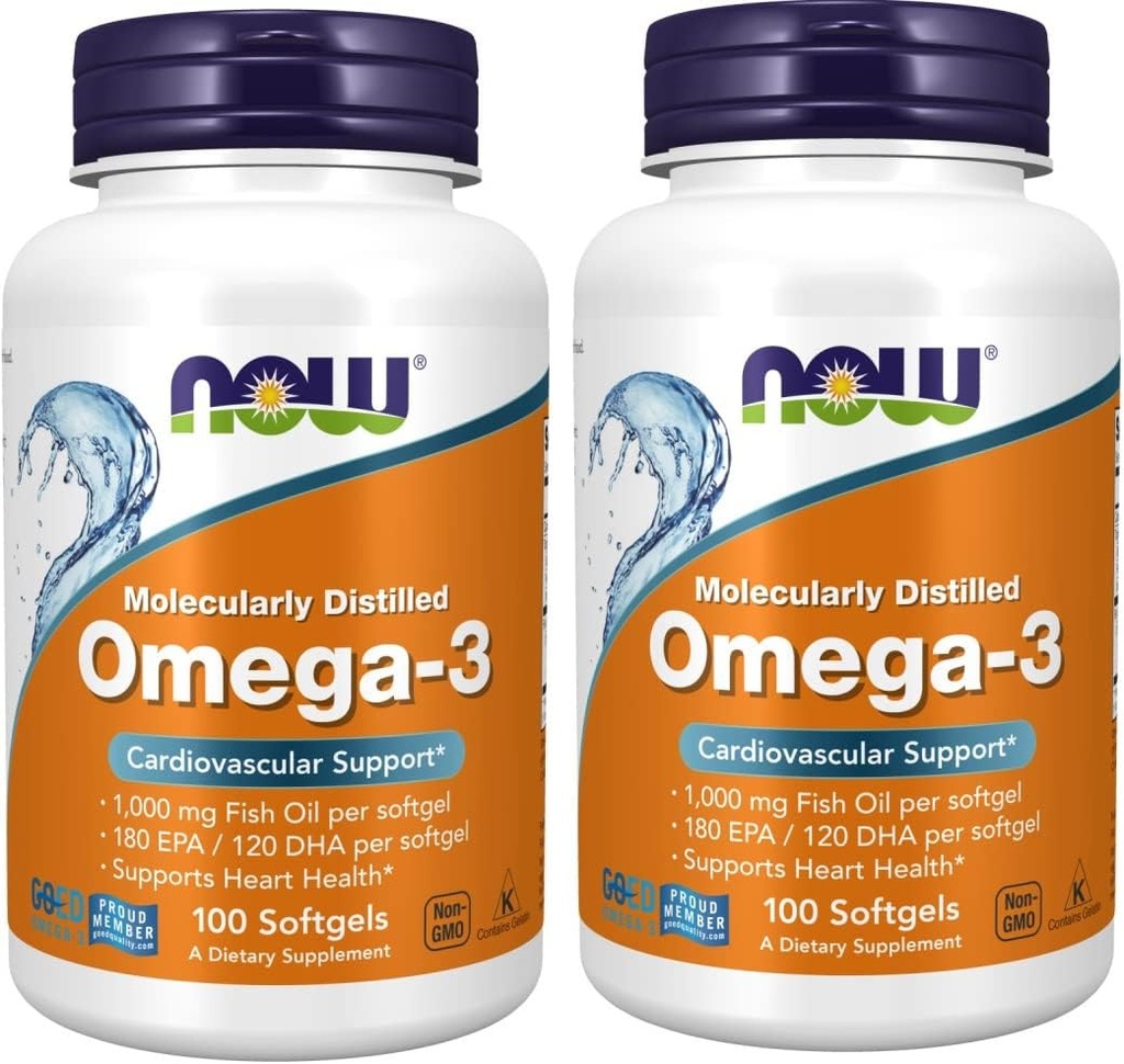 Teraz Omega-3 2000mg, 100 gróf (Pack of 2)