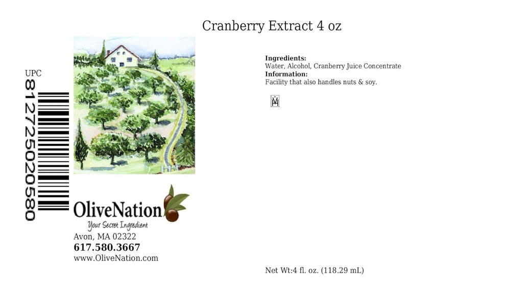 OliveNation Cranberry Extract - 4 uncí - Pridajte bohatú chuť brusníc do muffinov, omáčok a obväzov - pečenie-výťažky-a-chutí