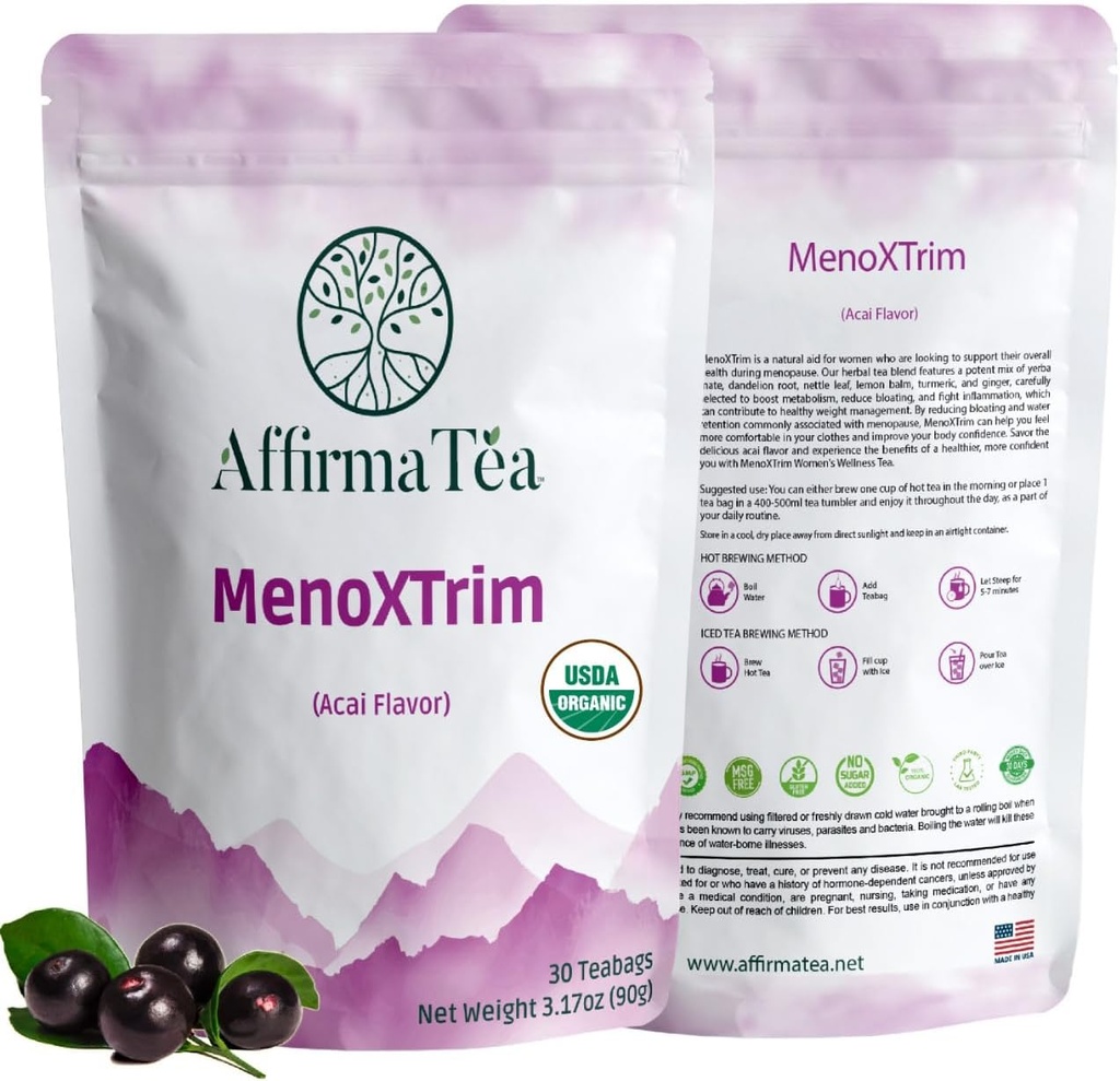 MenoXTrim Organic Menopauza Relief: Hormone Balance 