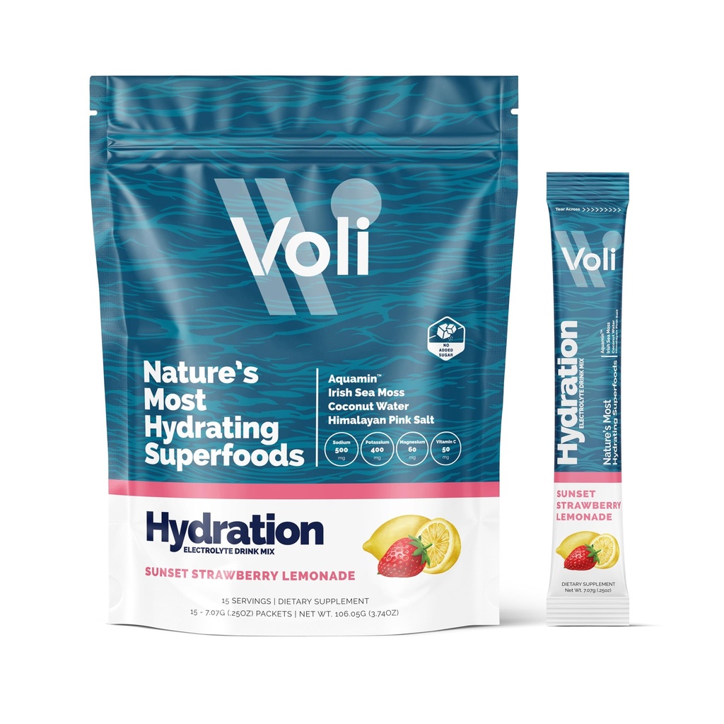 Voli Electrolytes Powder Packets 