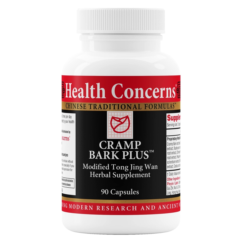 Zdravie obavy Cramp Bark Plus 