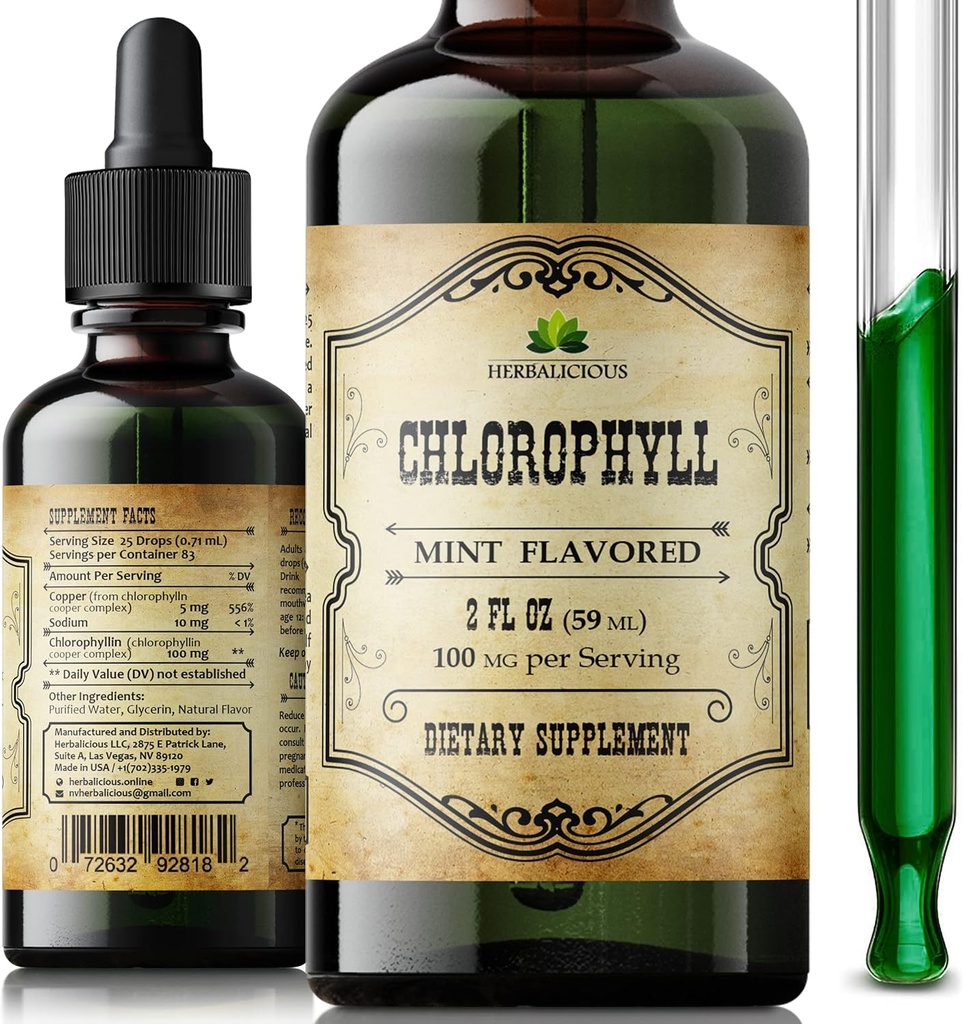 Chlorofyl Liquid Drops 
