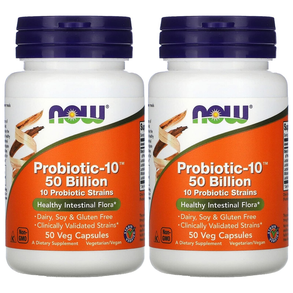 Probiotiká10 50 miliárd - novodobé potraviny - 50 - VegCap - (balík 2)