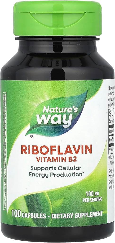 Prírodná cesta Vitamín B2 100 mg Caps, 2 pk