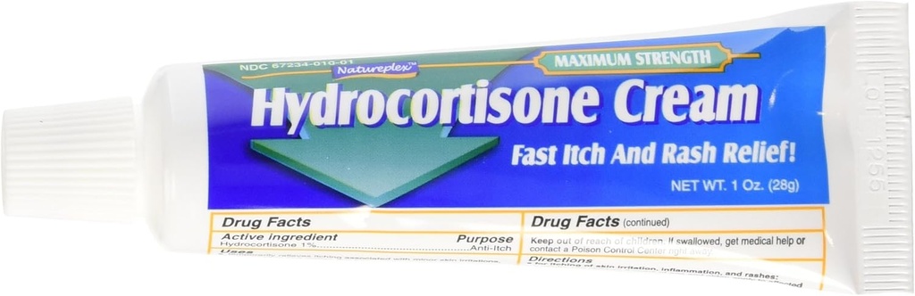 Natureplex Hydrokortizón 1% krém, 1 Ounce (Pack of 3)